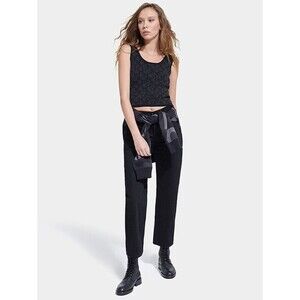 The Kooples Women's Straight Leg Jeans In Black Size 29 FJEA25006J